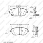FEIFAN/FF-229/D2065/D2065-9297/ Factory New High Quality Ceramic OEM Car Brake Pads System Semi Metal