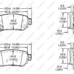 FEIFAN Factory /FF-325/D1965-9190 /D1965/GDB3617 High Performance Ceramic Low Metal Semi-Metal Rear Brake Pads Auto Parts Brake Kits System for Nissan