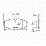 FEIFAN ODM OEM for NISSAN NV350 / CARAVAN Bus Front Ceramic Brake Pads D1788 SP1447 KD1475 D1253M GDB7236 D1060-3XA0A