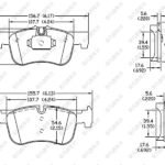 FEIFANBrake Pads Manufacture FF-578/ D1817 GDB1935 FDB4489 D1817-9052 34116850567 for Bmw F20 F22 F23 F87 Brake Pads