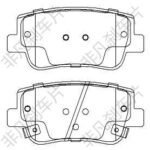 FEIFAN OEM D2417-9647 Brake Pads Factory Wholesale Carbon Ceramic Brake Pads High Quality No Noise