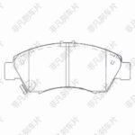 FF-029 -  FEIFAN Factory New High Quality Ceramic OEM D1685-8870; D1643; D1643-8870; D1685; FDB777 GDB1164; GDB3212; Car Brake Pads System Semi Metal