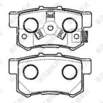 D1086-7418; D1086; 7418-D1086; FDB4427; FDB956; GDB3438; GDB3269; -  FF-037-FEIFAN Factory New High Quality Ceramic OEM Car Brake Pads System Semi Metal