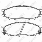 FEIFAN FF-390 Factory Wholesale Japanese Auto Parts Brake Pads D1193-8311;8311-D1193; D1193; D1233M; GDB7043; for Nissan Almera II SUNNY