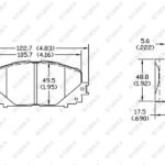 FEIFAN FF-228- FEIFAN Factory New High Quality Ceramic OEM D1628; D1628-8845; GDB7728; Car Brake Pads System Semi Metal