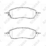 FEIFAN  FF-024 - FEIFAN Factory New High Quality Ceramic OEM D2181; D2181-9425; FDB4963; GDB8068; Car Brake Pads System Semi Metal